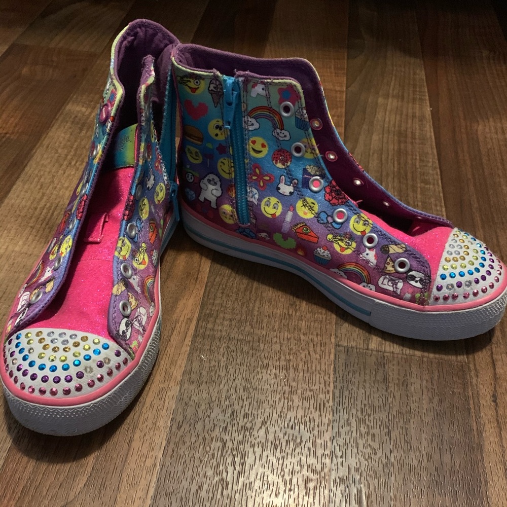Emoji light up sneakers / shoes (girls)
